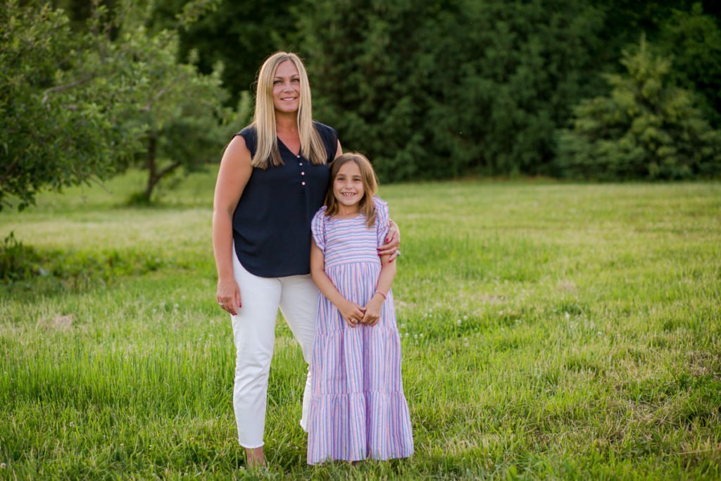Riverview Orchards Clifton Park NY mom and daughter