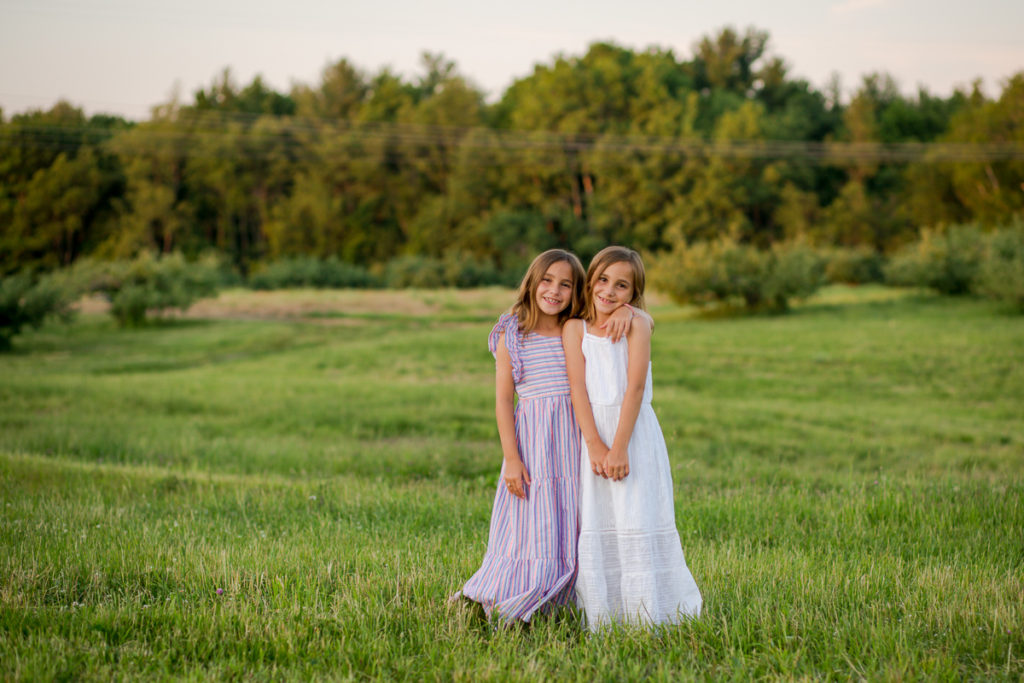 twin girls Riverview Orchards Clifton Park NY