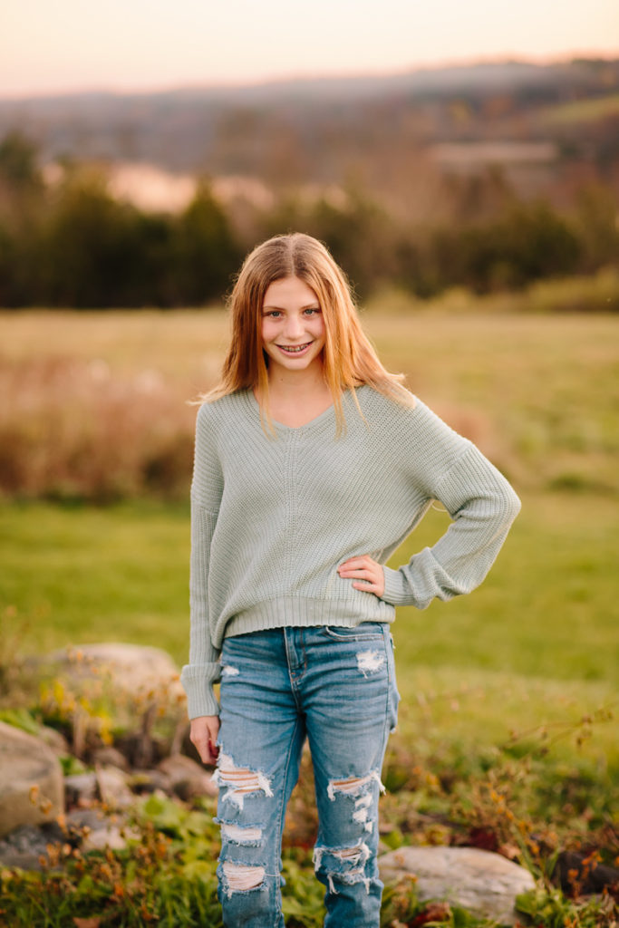 Clifton Park NY photographer portrait fall