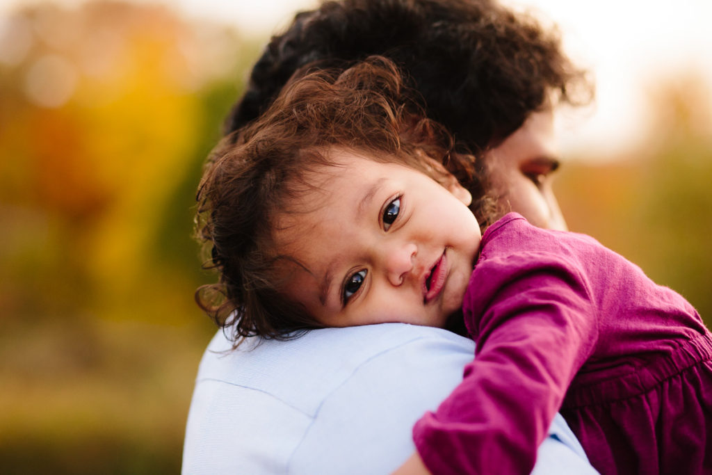 snuggling with dad Saratoga NY Family photographer